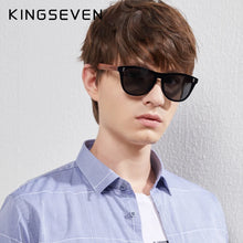 Load image into Gallery viewer, KINGSEVEN Photochromic Wooden Sunglasses Men Women Polarized Sun Glasses