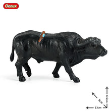Load image into Gallery viewer, Cute Farm Animals Milk Cow Cattle Calf Angus Bull OX Buffalo Model Action Figures Toy