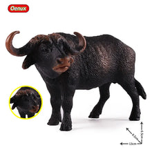 Load image into Gallery viewer, Cute Farm Animals Milk Cow Cattle Calf Angus Bull OX Buffalo Model Action Figures Toy