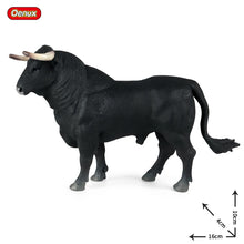 Load image into Gallery viewer, Cute Farm Animals Milk Cow Cattle Calf Angus Bull OX Buffalo Model Action Figures Toy