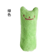 Load image into Gallery viewer, Teeth Grinding Catnip Toys Funny Interactive Plush Cat Toy Pet Kitten Chewing Vocal Toy Claws Thumb Bite Cat mint For Cats