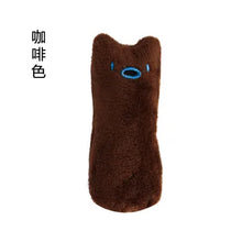 Load image into Gallery viewer, Teeth Grinding Catnip Toys Funny Interactive Plush Cat Toy Pet Kitten Chewing Vocal Toy Claws Thumb Bite Cat mint For Cats