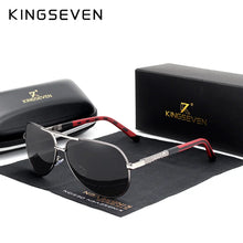 Load image into Gallery viewer, KINGSEVEN Aluminum Magnesium Sunglasses 2023 - Polarized Coating Mirror Glasses for Men