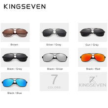 Load image into Gallery viewer, KINGSEVEN Polarized Aluminum Sunglasses - Blue Mirror Driving Eyewear