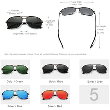 Load image into Gallery viewer, KingSeven Polarized Sunglasses - UV400 Red Mirror Lens Square Unisex Eyewear