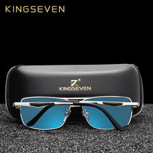 Load image into Gallery viewer, KingSeven 2023 Polarized Sunglasses: Designer Square Sun Glasses for Men&quot;