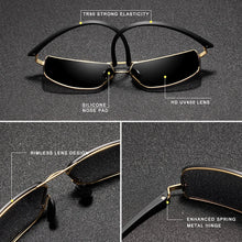 Load image into Gallery viewer, KINGSEVEN Fashion Sunglasses Men Square Frame Driving Glasses Classic Eyewear