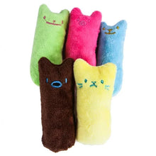 Load image into Gallery viewer, Teeth Grinding Catnip Toys Funny Interactive Plush Cat Toy Pet Kitten Chewing Vocal Toy Claws Thumb Bite Cat mint For Cats