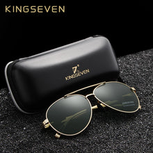 Load image into Gallery viewer, KINGSEVEN Aviation Gun Gradient Sunglasses - Polarized HD Aluminum Driving Glasses