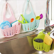 Load image into Gallery viewer, Hanging Sink Holder: Adjustable Drain Basket for Kitchen and Bathroom