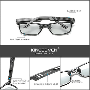 Kingseven Photochromic Polarized Sunglasses Men Women Driving Glasses