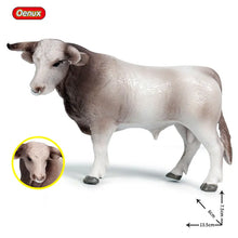 Load image into Gallery viewer, Cute Farm Animals Milk Cow Cattle Calf Angus Bull OX Buffalo Model Action Figures Toy