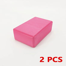 Load image into Gallery viewer, Yoga Building Blocks Cubes Pilates Bricks Reinforcement Mats Sports Yoga Supplies Exercise Home Exercise Equipment Fitness Eva