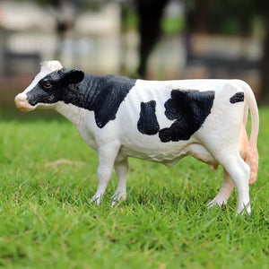 Cute Farm Animals Milk Cow Cattle Calf Angus Bull OX Buffalo Model Action Figures Toy