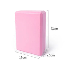 Load image into Gallery viewer, Yoga Building Blocks Cubes Pilates Bricks Reinforcement Mats Sports Yoga Supplies Exercise Home Exercise Equipment Fitness Eva