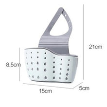 Load image into Gallery viewer, Hanging Sink Holder: Adjustable Drain Basket for Kitchen and Bathroom