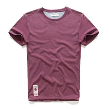Load image into Gallery viewer, Men's T-shirt Cotton Solid Color t shirt Men Causal O-neck Basic Tshirt Male High Quality Classical Tops