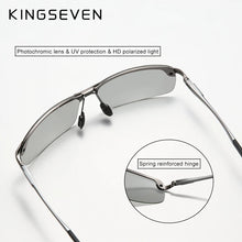 Load image into Gallery viewer, KingSeven Men&#39;s Polarized Sunglasses | Fashion Upgrade Rimless Driving Glasses