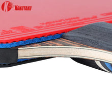 Load image into Gallery viewer, KOKUTAKU ITTF professional 4/5/6 Star ping pong racket Carbon table tennis racket bat paddle set pimples in rubber with bag