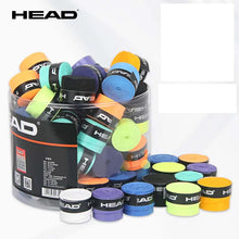 Load image into Gallery viewer, 6 Pieces Original HEAD Overgrip Anti Slip Tennis Racket Sweatband Grips Padel Shock Absorption Grip Tape Training Accessories
