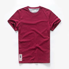 Load image into Gallery viewer, Men's T-shirt Cotton Solid Color t shirt Men Causal O-neck Basic Tshirt Male High Quality Classical Tops