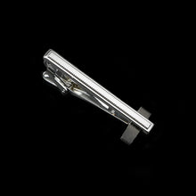 Load image into Gallery viewer, Men&#39;s Stainless Steel Tie Clip - Chrome Necktie Clasp Pin Wedding Gift Jewelry