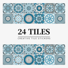Load image into Gallery viewer, 24pcs/set Light Color Tiles Sticker Wall Stickers Kitchen Bathroom Home Renovation Wallpaper Waterproof Self-adhesive Wall Decal