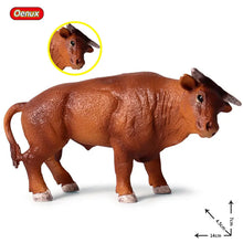 Load image into Gallery viewer, Cute Farm Animals Milk Cow Cattle Calf Angus Bull OX Buffalo Model Action Figures Toy