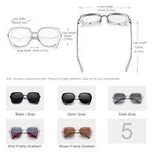 Load image into Gallery viewer, Genuine KingSeven Luxury Sunglasses for Women Gradient Polarized Butterfly Glasses