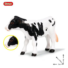 Load image into Gallery viewer, Cute Farm Animals Milk Cow Cattle Calf Angus Bull OX Buffalo Model Action Figures Toy