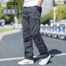 Load image into Gallery viewer, Men&#39;s Cargo Pants 6XL - Summer Spring Cotton Workwear, Casual Joggers &amp; Climbing Trousers