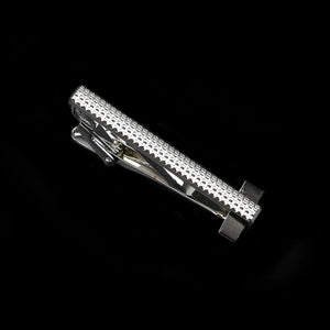 Men's Stainless Steel Tie Clip - Chrome Necktie Clasp Pin Wedding Gift Jewelry