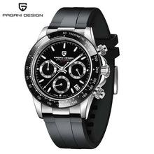 Load image into Gallery viewer, 40mm New V2 PAGANI DESIGN Men's Quartz Watches Sapphire Retro Chronograph Stainless Steel Waterproof Watch Men Relogio Masculino