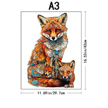 Load image into Gallery viewer, Wooden Puzzle for Adults, Cat Wooden Jigsaw Puzzles for Adults, Unique Animal Shape Wood Cut Puzzles for Family Friend