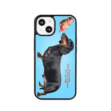 Load image into Gallery viewer, Korean Ins Lovely 3D Hot dog Cute Band Aid Bracket Phone Case For iPhone 17 Air 16 15 14 13 12 11 Pro Max Plus Kawaii Y2K Cover