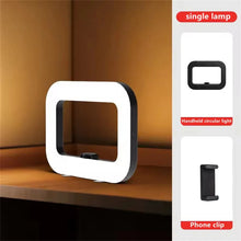 Load image into Gallery viewer, Portable Handheld Ring LED Light New Rabbit Cage Lighting Photography Lamp for Mobile Live Broadcast Selfie Light Decoration