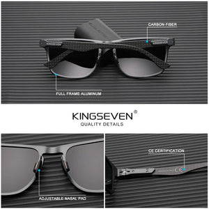 KingSeven Aluminum Polarized Sunglasses UV400 Men Women Driving Sports Shades