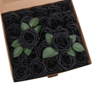 Foam Artificial Roses - 15/25/100pcs Fake Flowers for Wedding, Party & Gift Décor