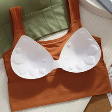 Load image into Gallery viewer, Breathable Sports Bra Anti-Sweat Fitness Top Women Seamless Yoga Bra Shockproof Crop Top Push Up Sport Bra Gym Workout Top