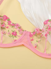 Load image into Gallery viewer, Sexy Floral Embroidery Lingerie Set Lace Underwear Transparent Fairy Kit 2023