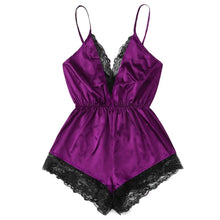 Load image into Gallery viewer, Satin Lingerie Set (Honeymoon, Nightdress, Sexy)