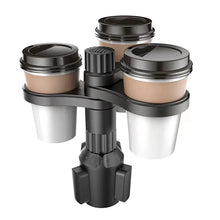 Load image into Gallery viewer, 360 Rotating Insert Drinks Support Adjustable Base Car Cup Car Cup Holder Expander Adapter Mount Beverage Bottle Bracket