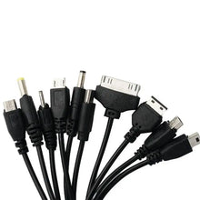 Load image into Gallery viewer, 10-in-1 Multi-function USB Charging Cable for Cell Phones Nokia LG Samsung Sony iPod