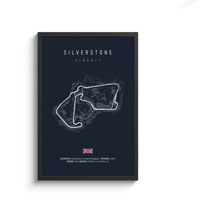 F1 International Track Circuit Canvas Painting – Wall Art
