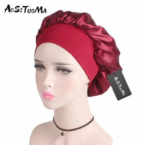 Satin Bonnet - Curly & Natural Hair (Sleep, Shower, Style)