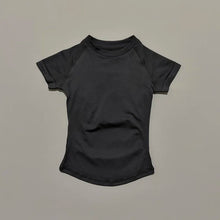 Load image into Gallery viewer, HISTELLO Impact Short Sleeve Top Seamless Yoga Leotard Clothing Women Gym T Shirts Workout Running Shirts Fitness Sports Vest