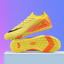 Load image into Gallery viewer, New Men Football Boots Adult Training Sport Soccer Shoes Cleats Boys Outdoor Long Spikes Non Slip Breathable Match Comfortable