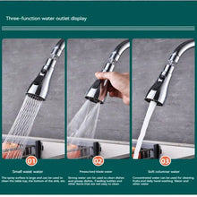 Load image into Gallery viewer, 360° Kitchen Tap Extender - Adjustable, Splashproof, Universal Booster with Swivel Spout