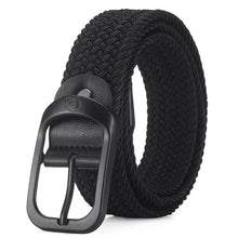 Load image into Gallery viewer, Men's Belt Casual Woven Elastic Belt Outdoor Sports Women's Belt No Need for Punching Climbing Work Belt For Men Women Fashion