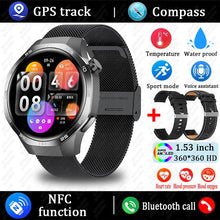 Load image into Gallery viewer, 2025 New Watch 5 MAX Smart Watch HD AMOLED Screen NFC GPS Tracker Bluetooth Call Waterproof Sports Health Smartwatch Men Women